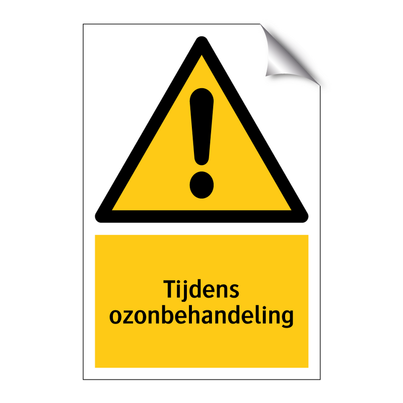 Tijdens ozonbehandeling & Tijdens ozonbehandeling & Tijdens ozonbehandeling