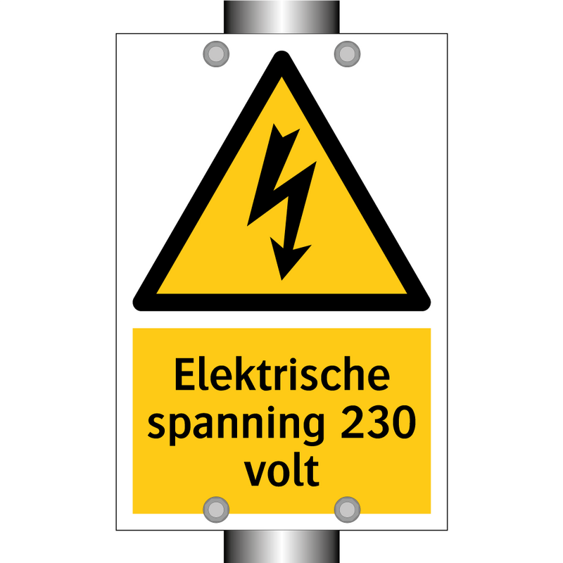 Elektrische spanning 230 volt & Elektrische spanning 230 volt & Elektrische spanning 230 volt