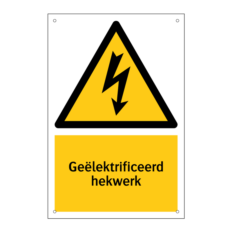 Geëlektrificeerd hekwerk & Geëlektrificeerd hekwerk & Geëlektrificeerd hekwerk