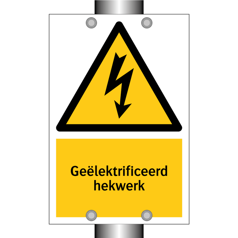 Geëlektrificeerd hekwerk & Geëlektrificeerd hekwerk & Geëlektrificeerd hekwerk