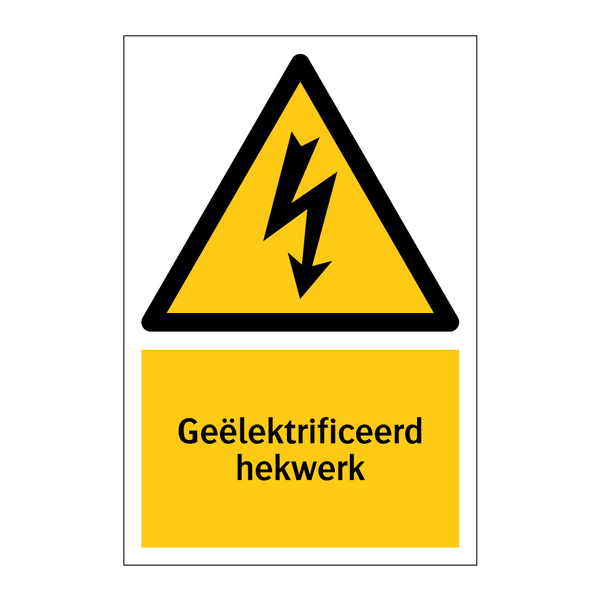 Geëlektrificeerd hekwerk & Geëlektrificeerd hekwerk & Geëlektrificeerd hekwerk