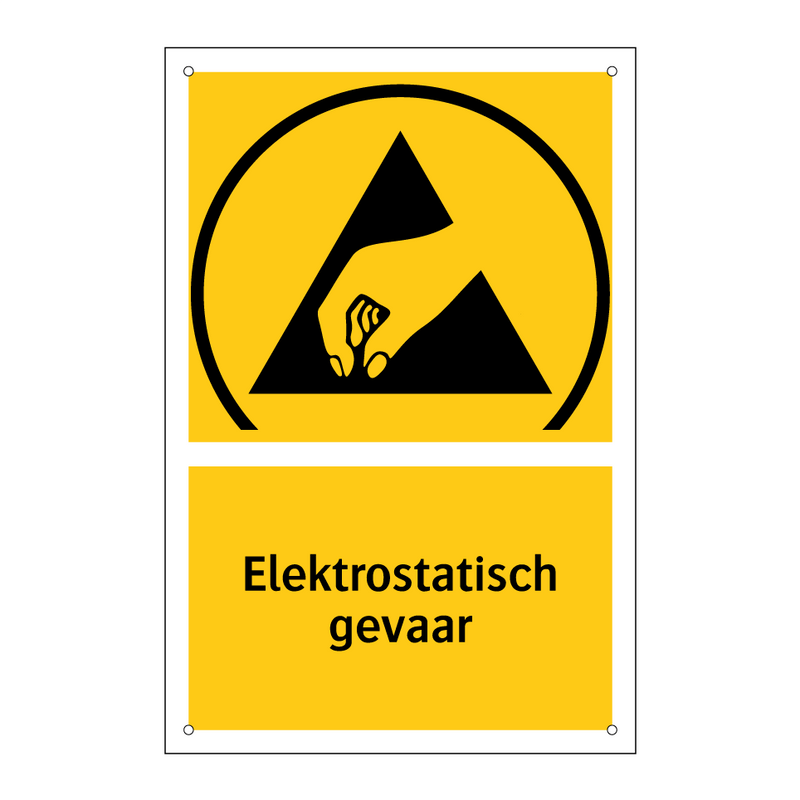 Elektrostatisch gevaar & Elektrostatisch gevaar & Elektrostatisch gevaar & Elektrostatisch gevaar