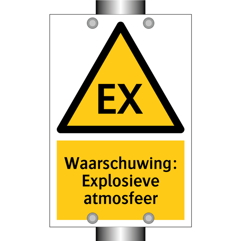 Waarschuwing: Explosieve atmosfeer & Waarschuwing: Explosieve atmosfeer