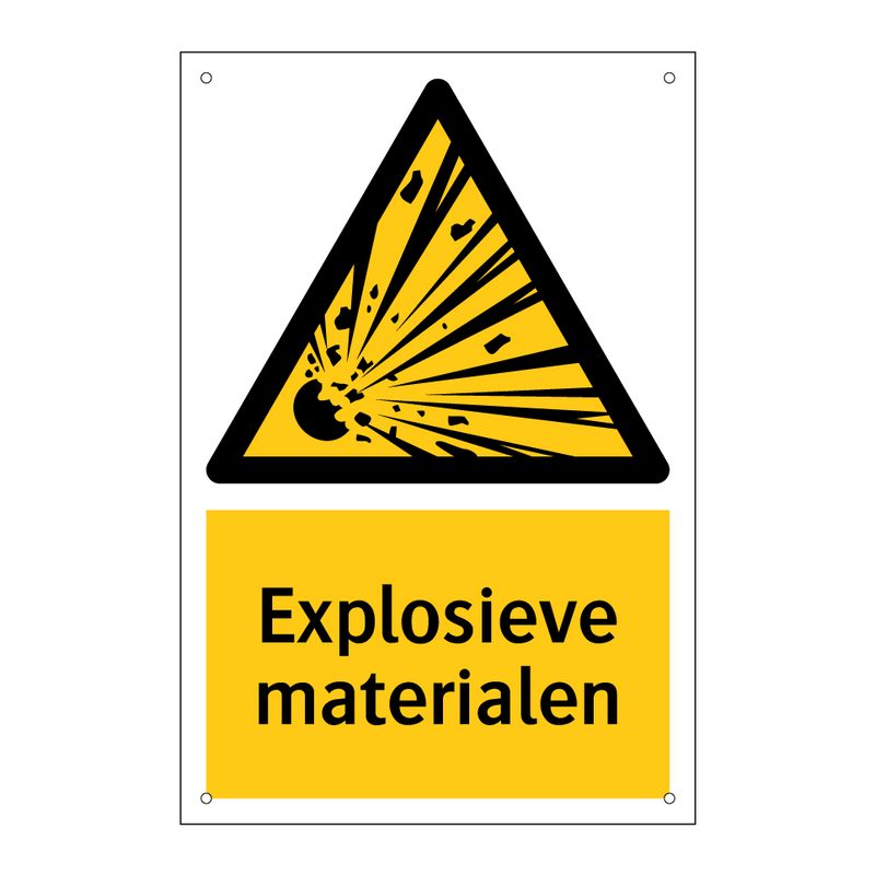 Explosieve materialen & Explosieve materialen & Explosieve materialen & Explosieve materialen