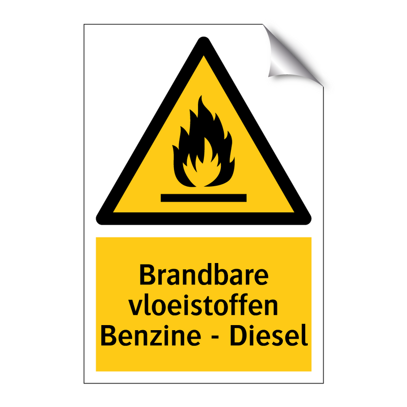 Brandbare vloeistoffen Benzine - Diesel & Brandbare vloeistoffen Benzine - Diesel