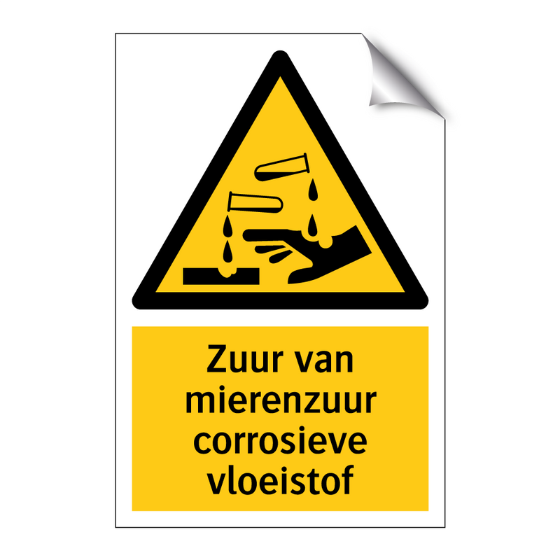 Zuur van mierenzuur corrosieve vloeistof & Zuur van mierenzuur corrosieve vloeistof