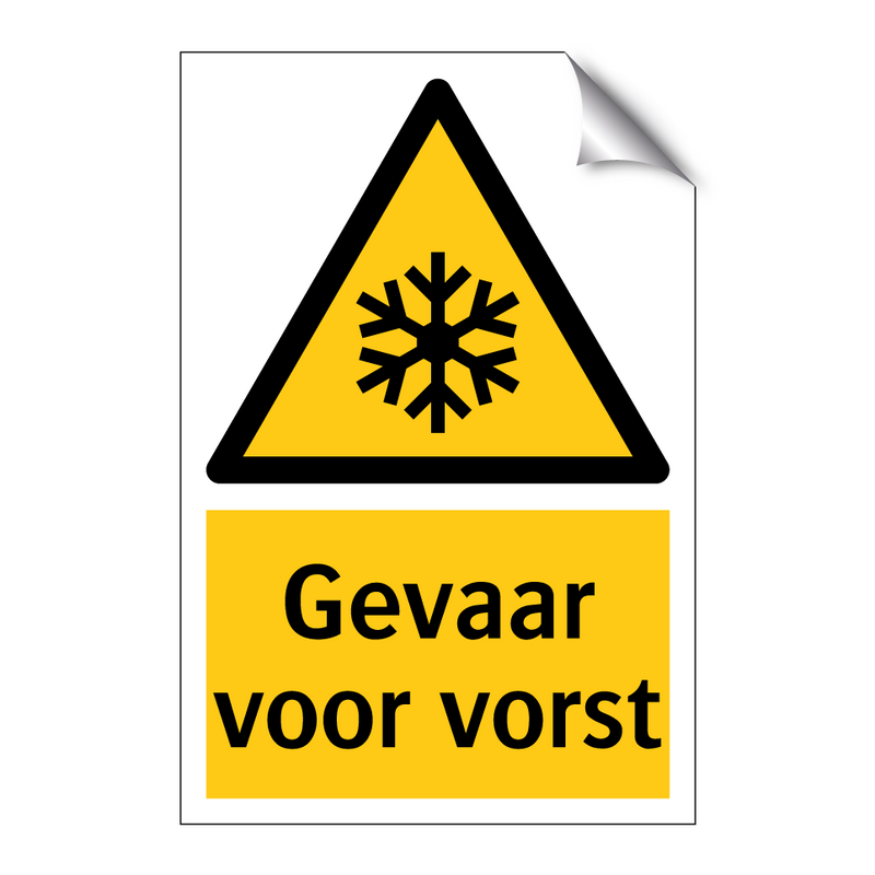 Gevaar voor vorst & Gevaar voor vorst & Gevaar voor vorst & Gevaar voor vorst