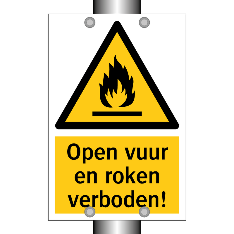 Open vuur en roken verboden! & Open vuur en roken verboden! & Open vuur en roken verboden!