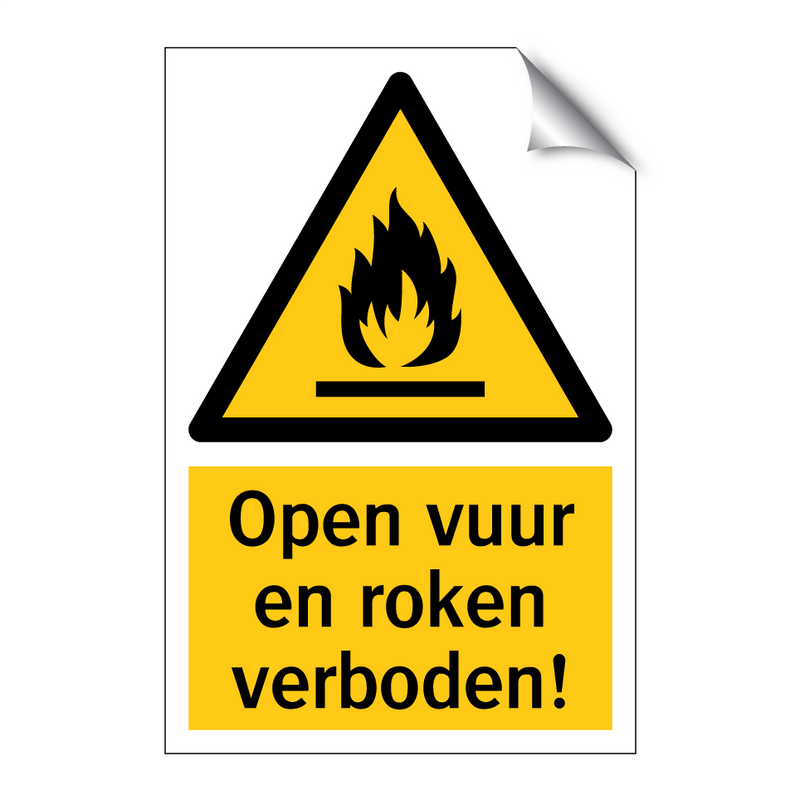 Open vuur en roken verboden! & Open vuur en roken verboden! & Open vuur en roken verboden!