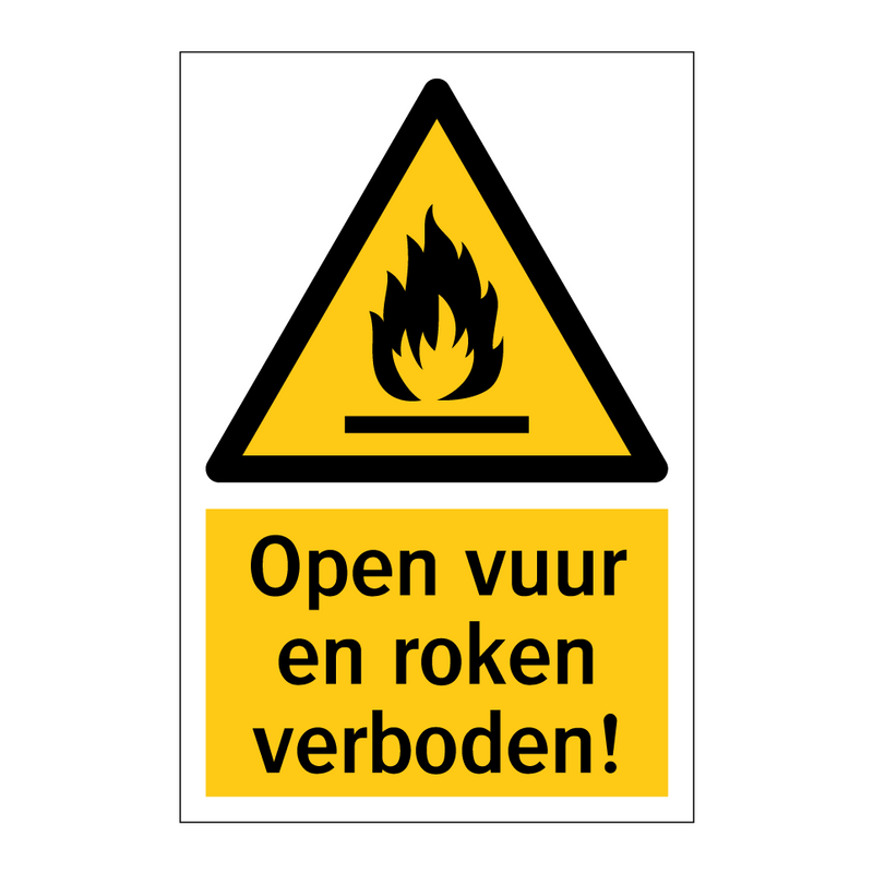 Open vuur en roken verboden! & Open vuur en roken verboden! & Open vuur en roken verboden!