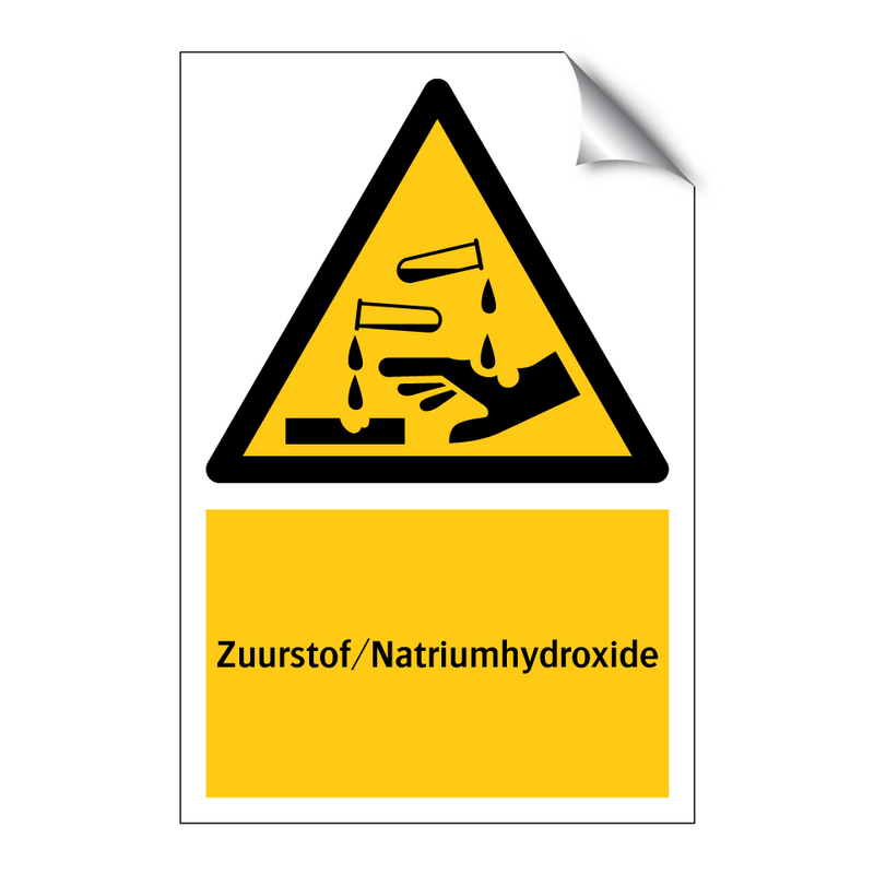 Zuurstof/Natriumhydroxide & Zuurstof/Natriumhydroxide & Zuurstof/Natriumhydroxide