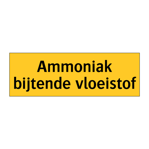 Ammoniak bijtende vloeistof & Ammoniak bijtende vloeistof & Ammoniak bijtende vloeistof