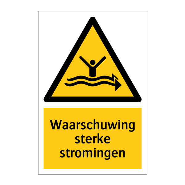 Waarschuwing sterke stromingen & Waarschuwing sterke stromingen & Waarschuwing sterke stromingen