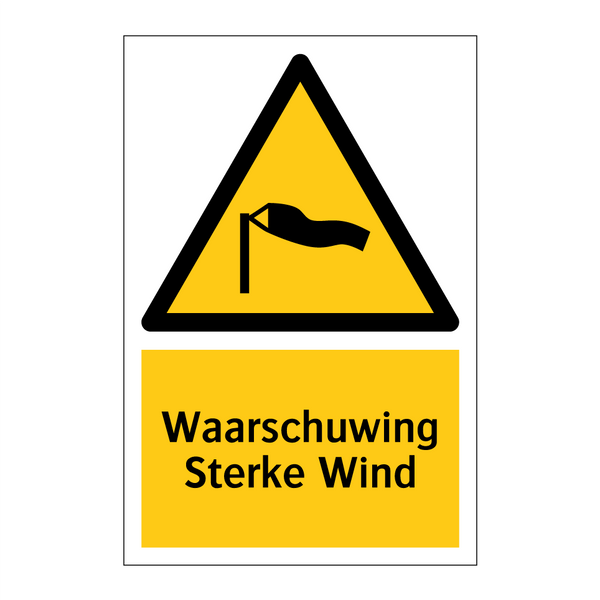 Waarschuwing Sterke Wind & Waarschuwing Sterke Wind & Waarschuwing Sterke Wind