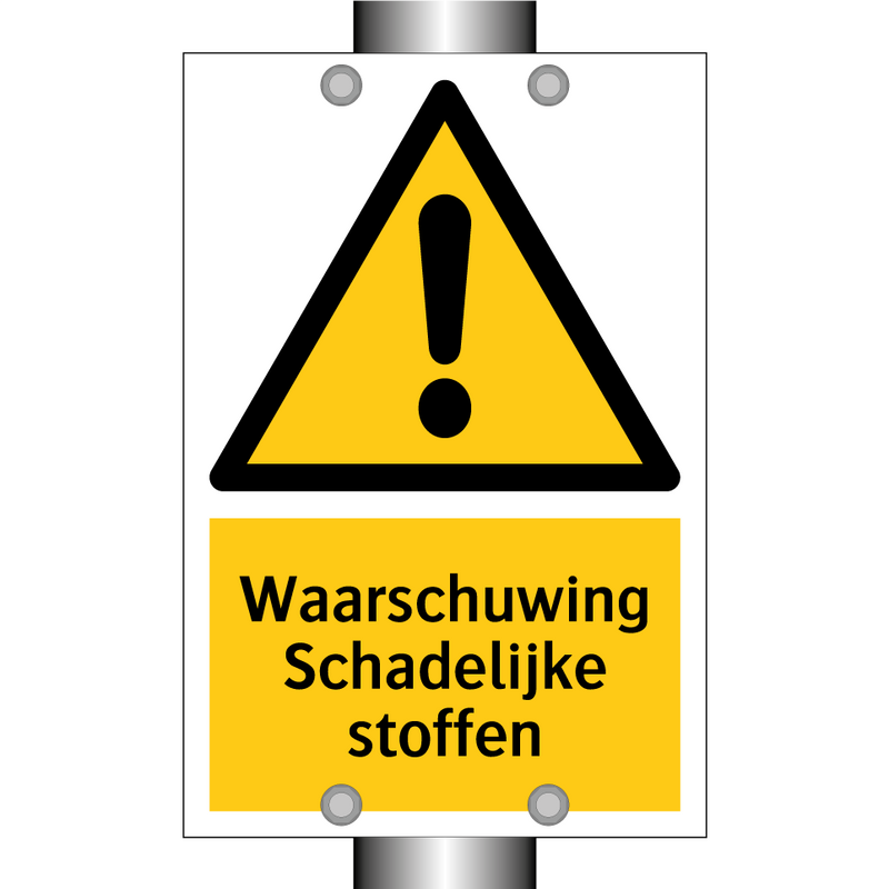 Waarschuwing Schadelijke stoffen & Waarschuwing Schadelijke stoffen