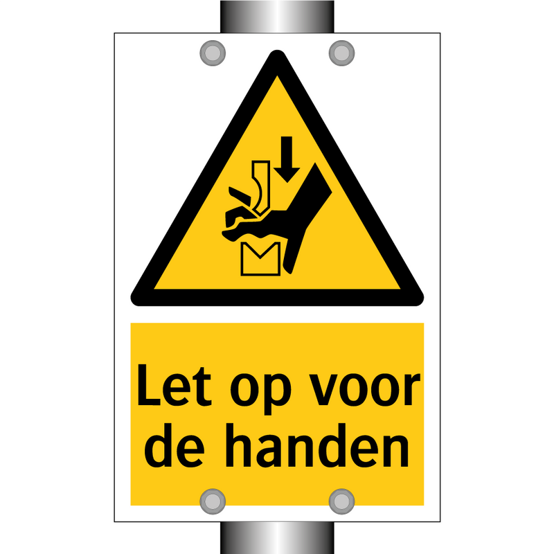 Let op voor de handen & Let op voor de handen & Let op voor de handen & Let op voor de handen