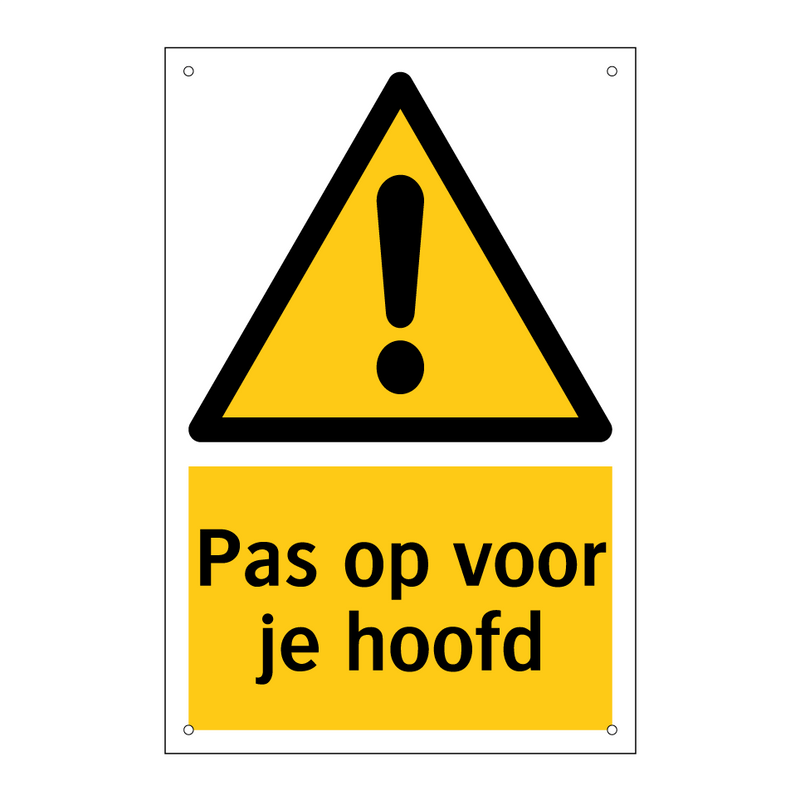 Pas op voor je hoofd & Pas op voor je hoofd & Pas op voor je hoofd & Pas op voor je hoofd