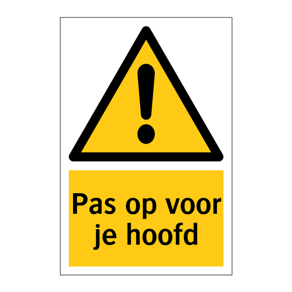 Pas op voor je hoofd & Pas op voor je hoofd & Pas op voor je hoofd & Pas op voor je hoofd