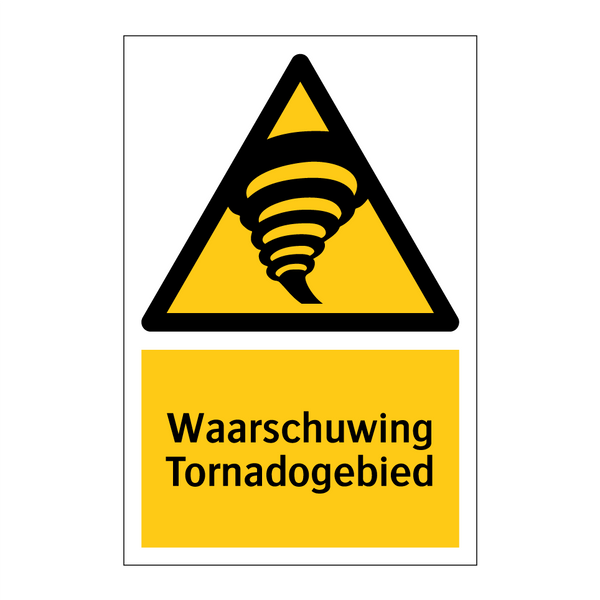 Waarschuwing Tornadogebied & Waarschuwing Tornadogebied & Waarschuwing Tornadogebied