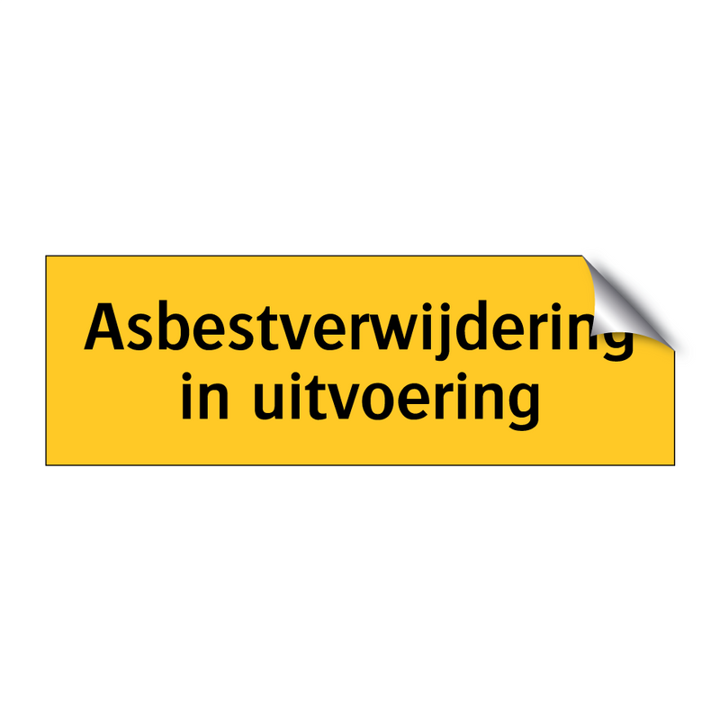 Asbestverwijdering in uitvoering & Asbestverwijdering in uitvoering