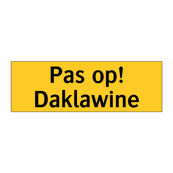 Pas op! Daklawine & Pas op! Daklawine & Pas op! Daklawine & Pas op! Daklawine & Pas op! Daklawine