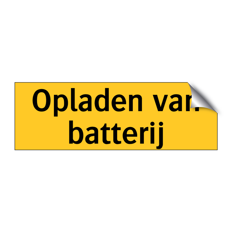 Opladen van batterij & Opladen van batterij & Opladen van batterij & Opladen van batterij