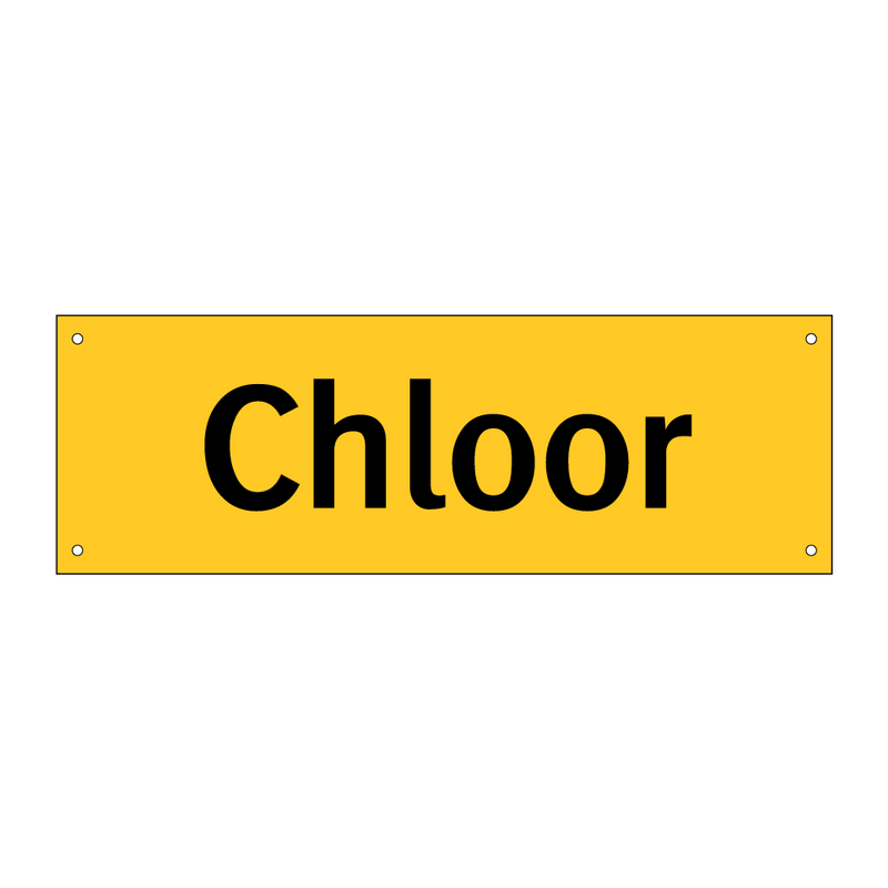 Chloor & Chloor & Chloor & Chloor & Chloor & Chloor & Chloor & Chloor & Chloor