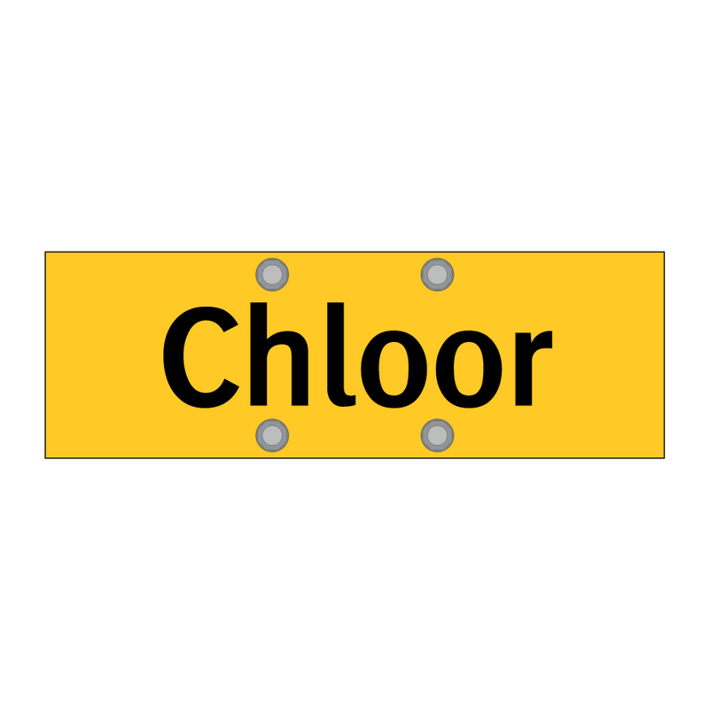 Chloor & Chloor & Chloor