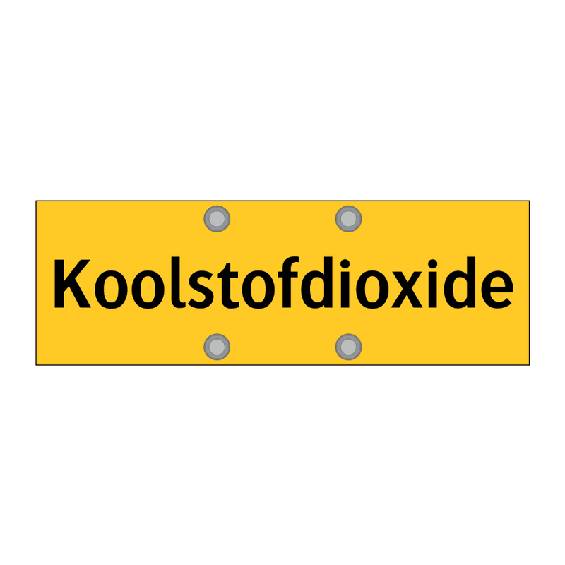 Koolstofdioxide & Koolstofdioxide & Koolstofdioxide