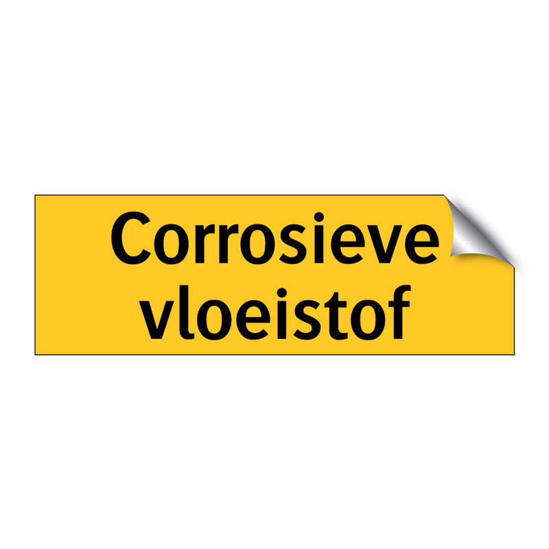 Corrosieve vloeistof & Corrosieve vloeistof & Corrosieve vloeistof & Corrosieve vloeistof