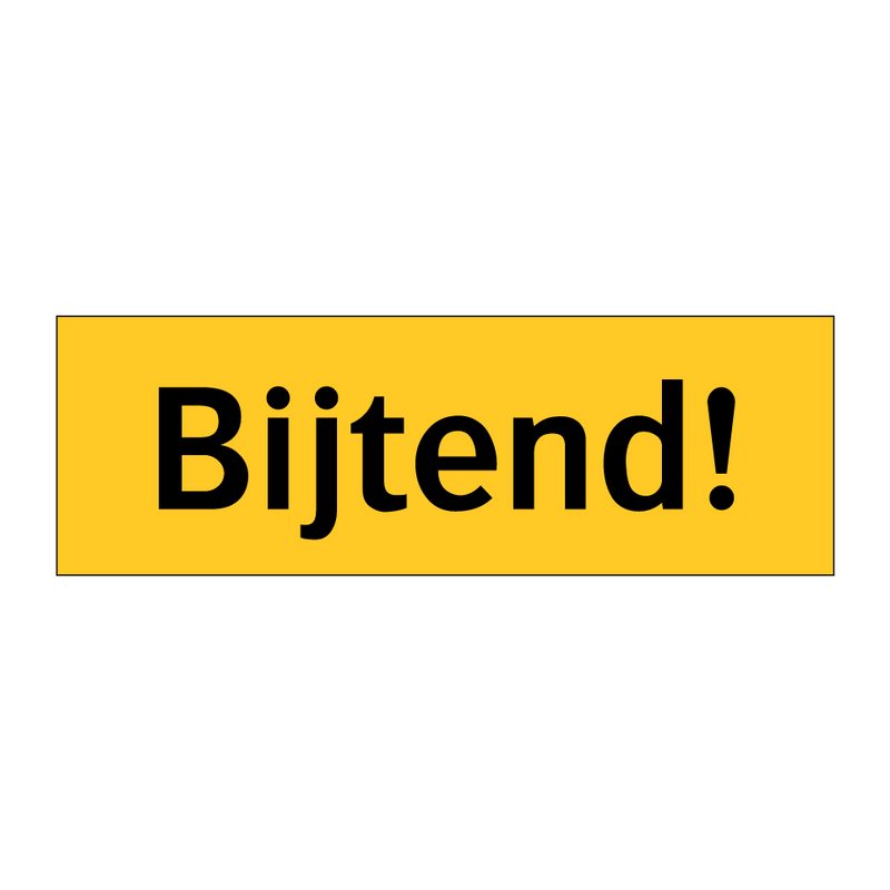 Bijtend! & Bijtend! & Bijtend! & Bijtend! & Bijtend! & Bijtend! & Bijtend! & Bijtend! & Bijtend!