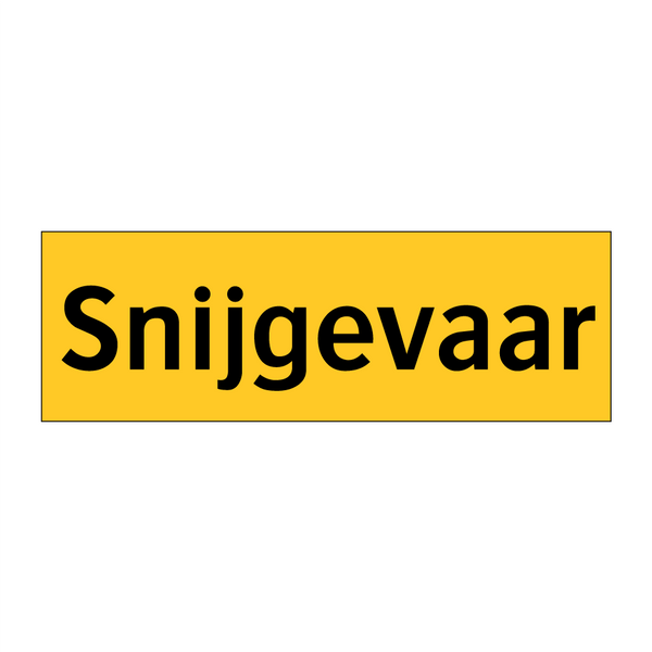 Snijgevaar & Snijgevaar & Snijgevaar & Snijgevaar & Snijgevaar & Snijgevaar & Snijgevaar