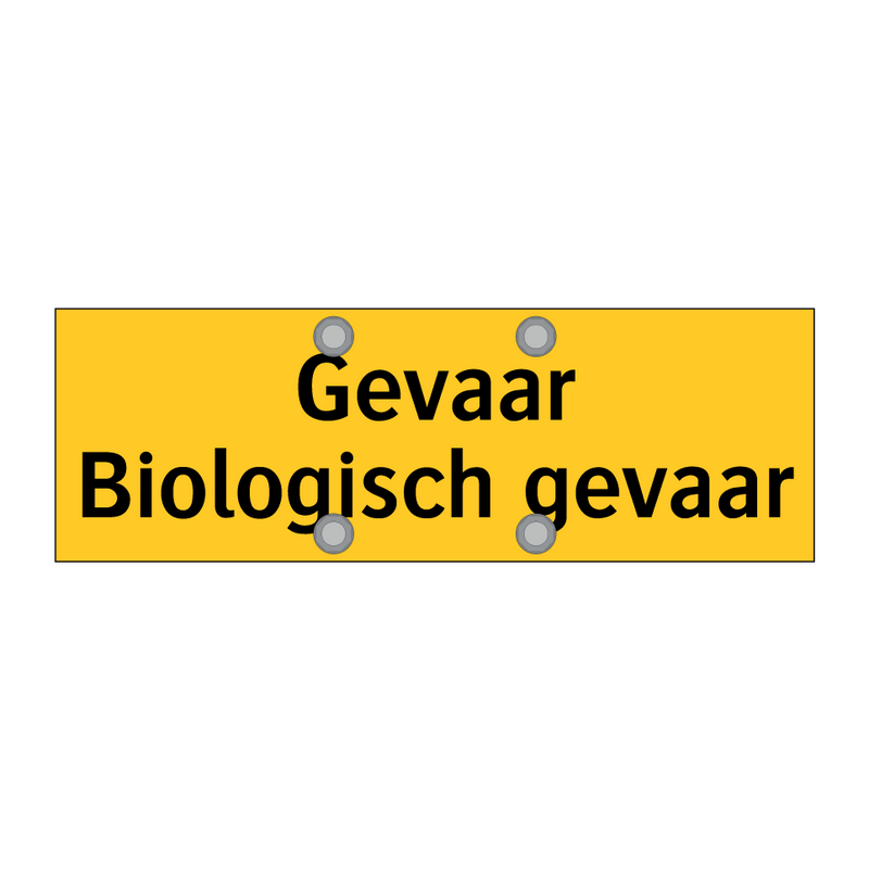 Gevaar Biologisch gevaar & Gevaar Biologisch gevaar & Gevaar Biologisch gevaar