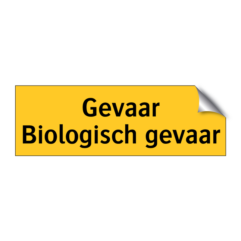 Gevaar Biologisch gevaar & Gevaar Biologisch gevaar & Gevaar Biologisch gevaar