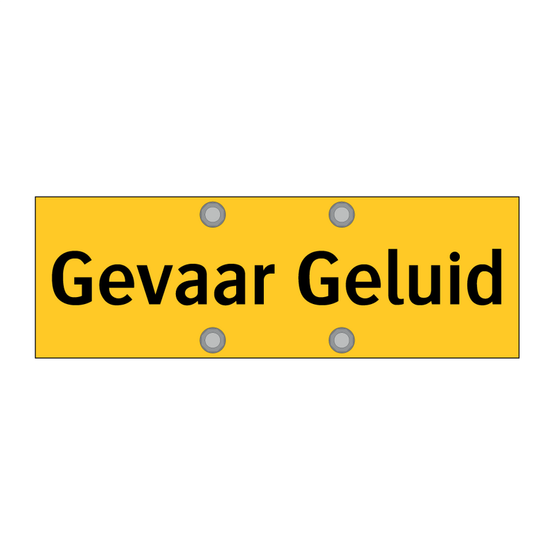 Gevaar Geluid & Gevaar Geluid & Gevaar Geluid