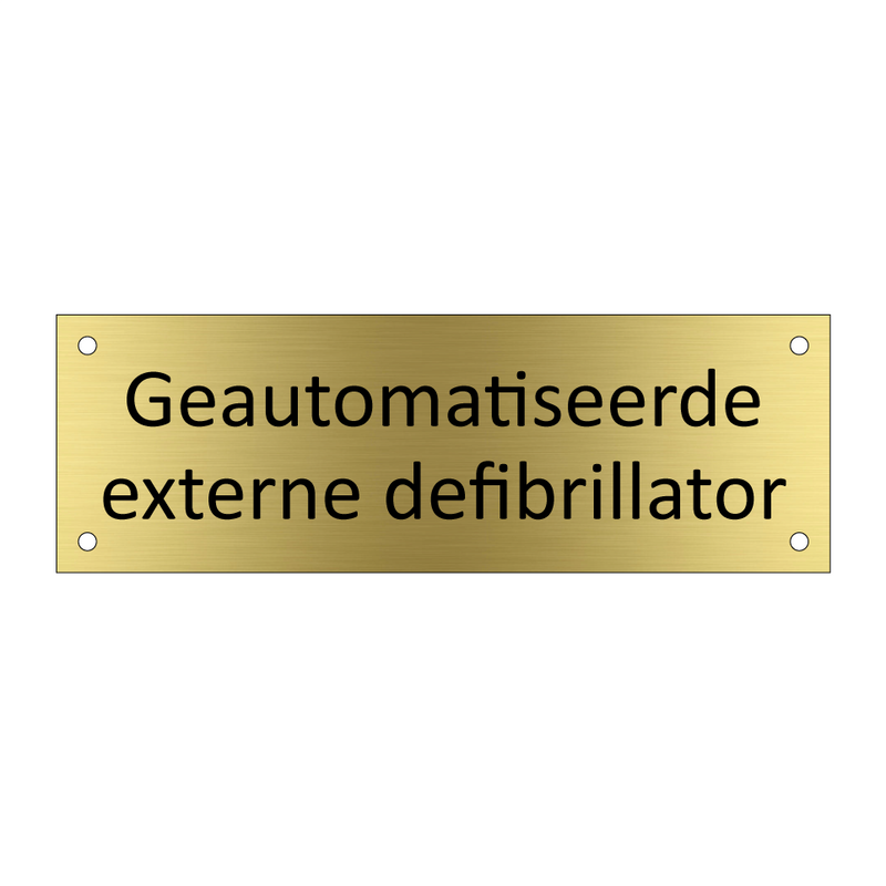 Geautomatiseerde externe defibrillator & Geautomatiseerde externe defibrillator