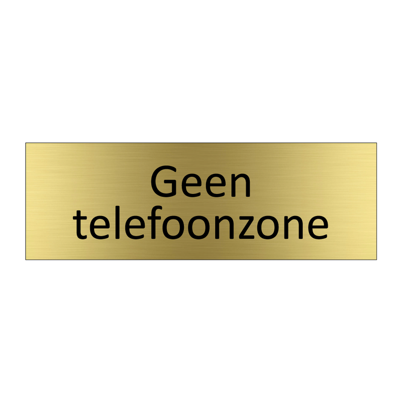 Geen telefoonzone & Geen telefoonzone & Geen telefoonzone & Geen telefoonzone & Geen telefoonzone