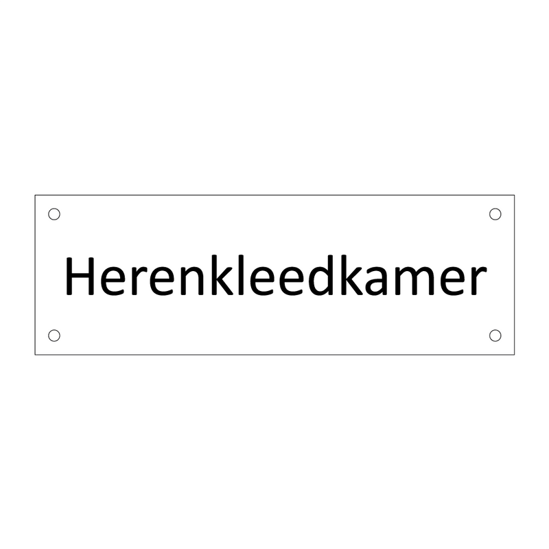 Herenkleedkamer & Herenkleedkamer & Herenkleedkamer