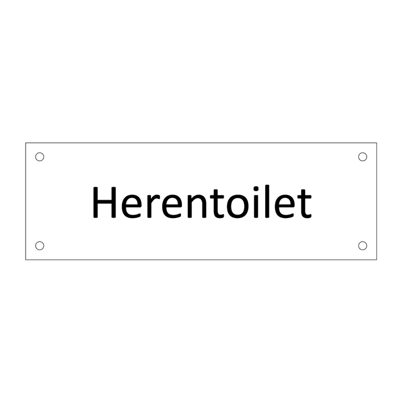 Herentoilet & Herentoilet & Herentoilet