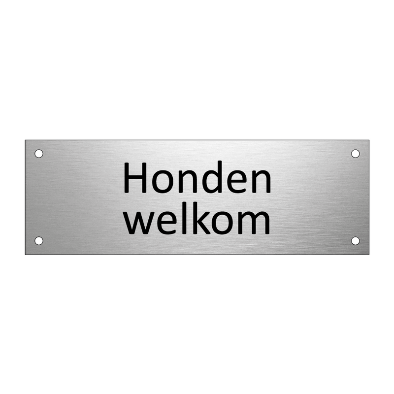 Honden welkom & Honden welkom & Honden welkom