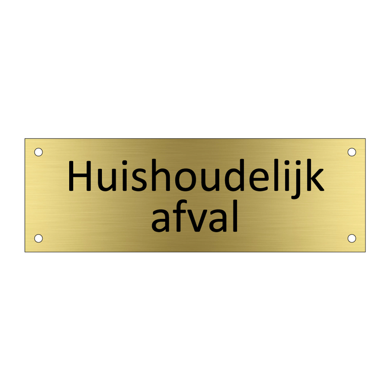 Huishoudelijk afval & Huishoudelijk afval & Huishoudelijk afval