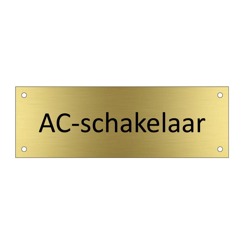 AC-schakelaar & AC-schakelaar & AC-schakelaar