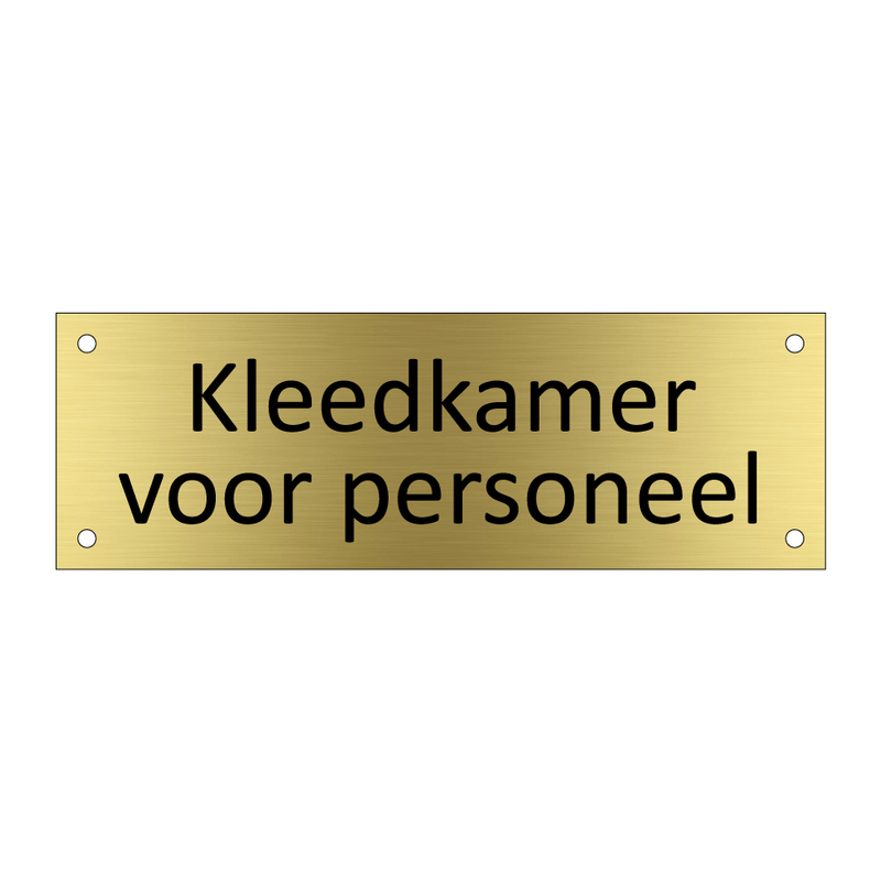 Kleedkamer voor personeel & Kleedkamer voor personeel & Kleedkamer voor personeel