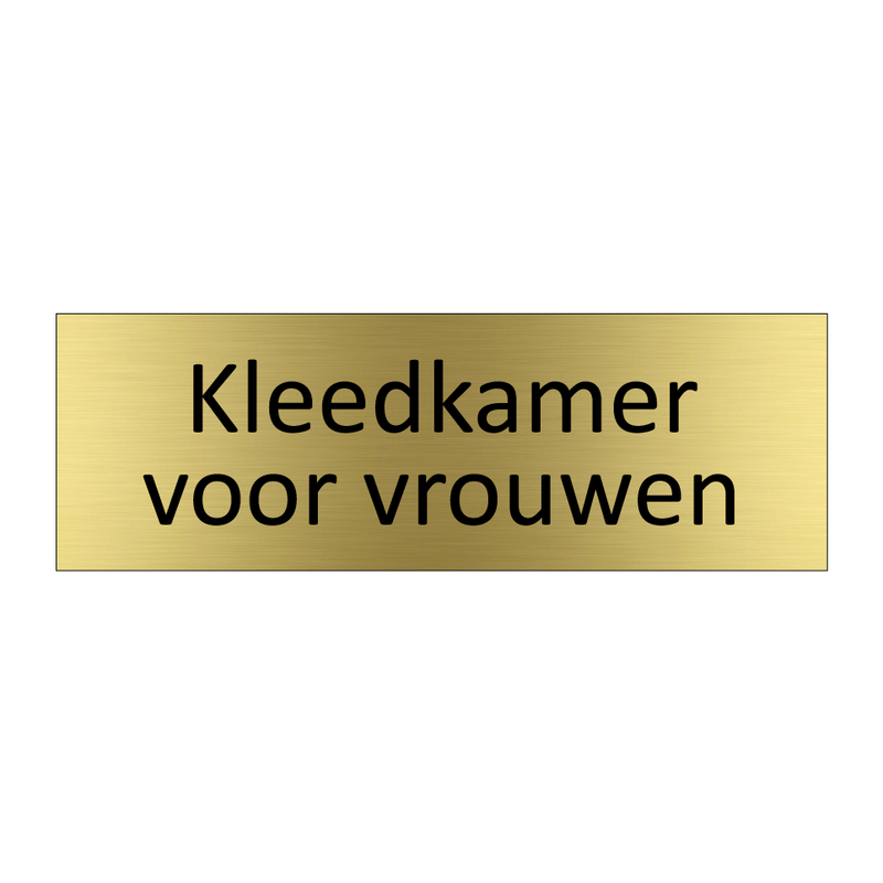 Kleedkamer voor vrouwen & Kleedkamer voor vrouwen & Kleedkamer voor vrouwen