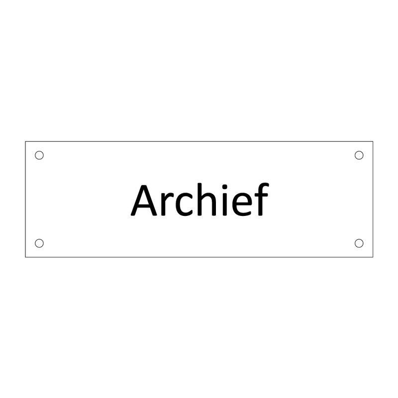 Archief & Archief & Archief