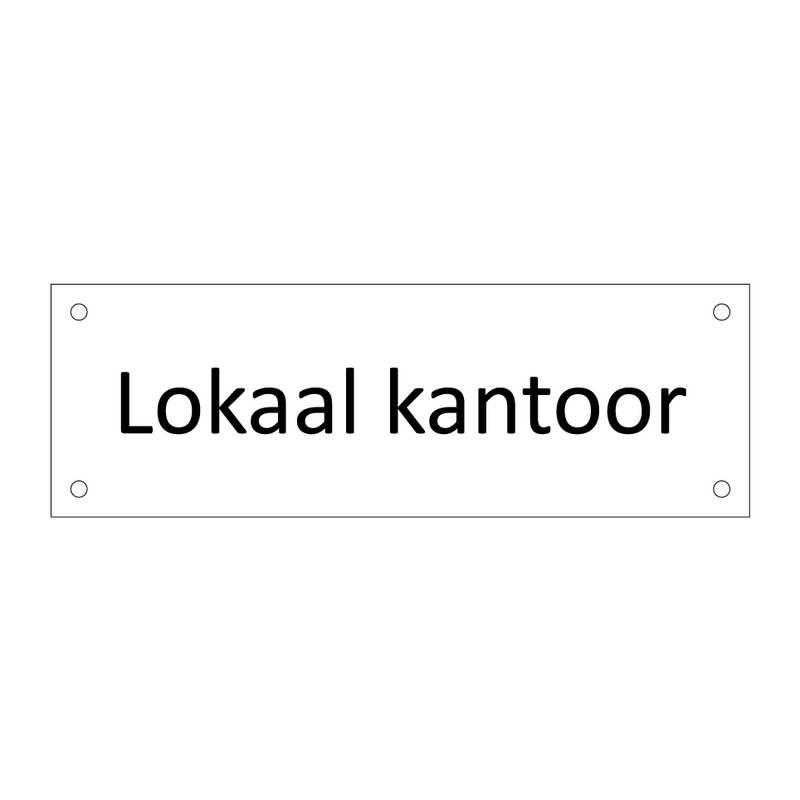 Lokaal kantoor & Lokaal kantoor & Lokaal kantoor