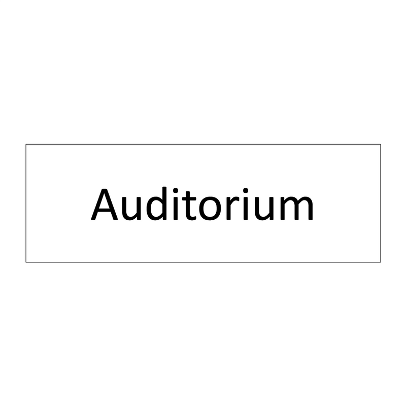 Auditorium & Auditorium & Auditorium & Auditorium & Auditorium & Auditorium