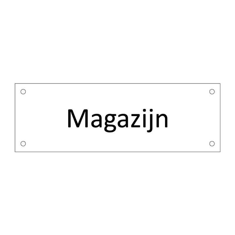 Magazijn & Magazijn & Magazijn