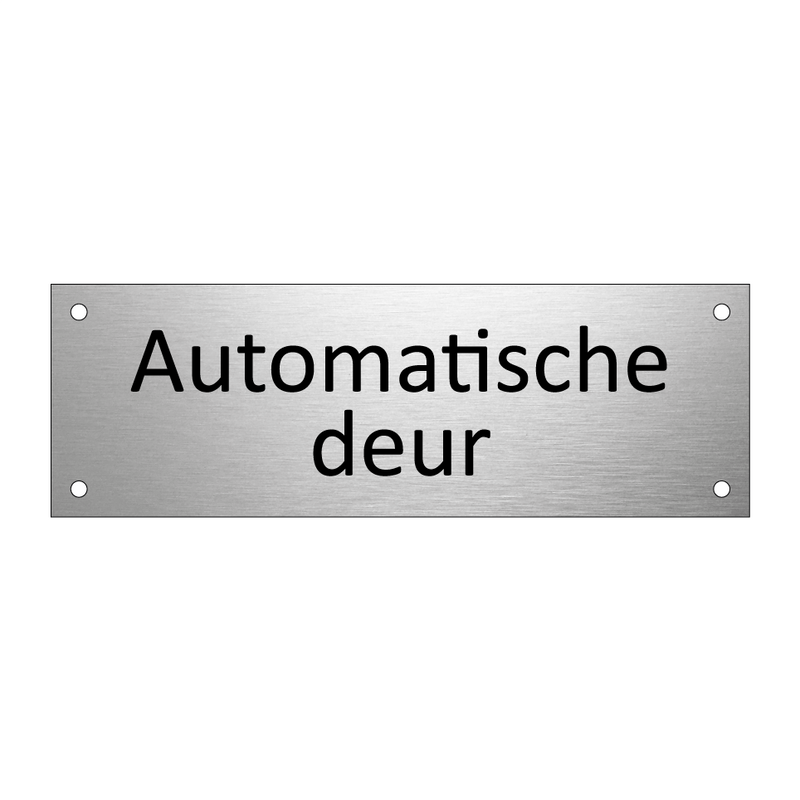 Automatische deur & Automatische deur & Automatische deur