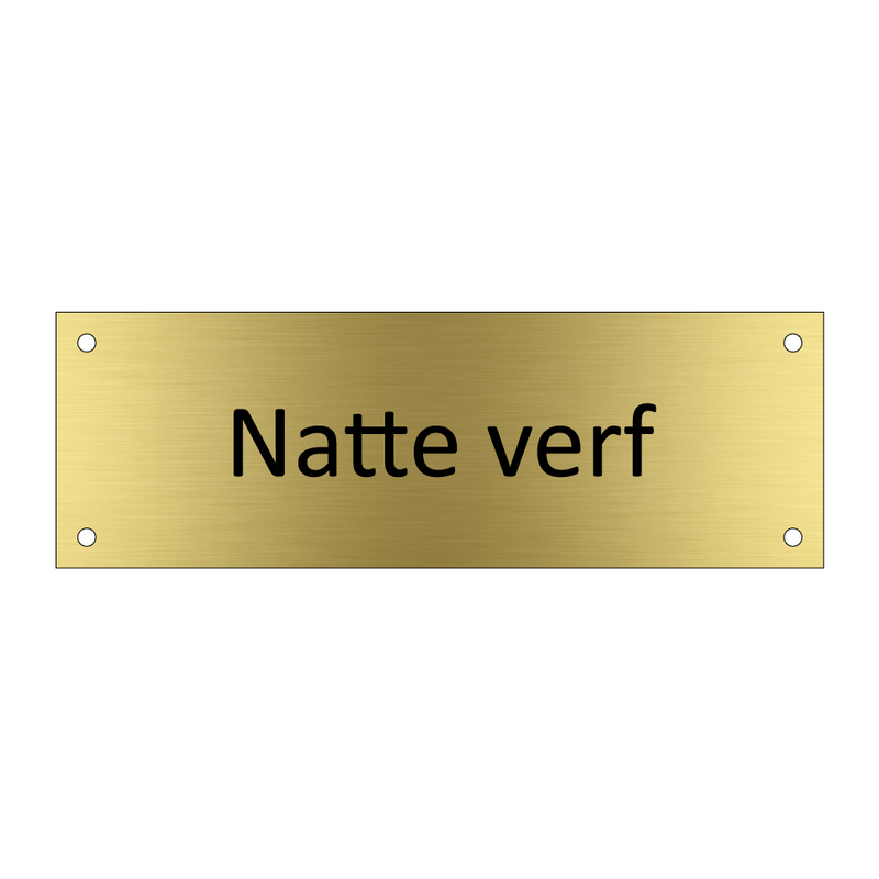 Natte verf & Natte verf & Natte verf